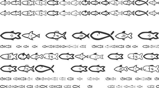 Visvang font preview