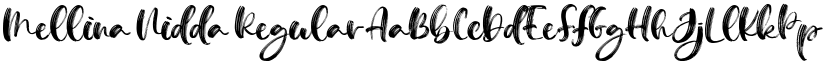 Mellina Nidda font download