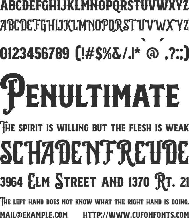 AT Avalaqus font preview