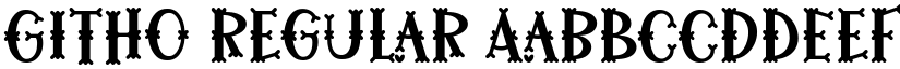 Githo Regular font