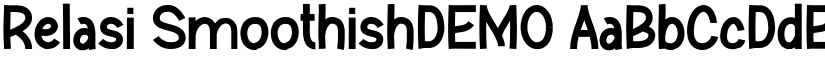 Relasi SmoothishDEMO font
