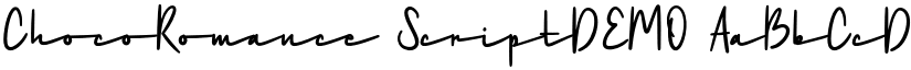 ChocoRomance font download