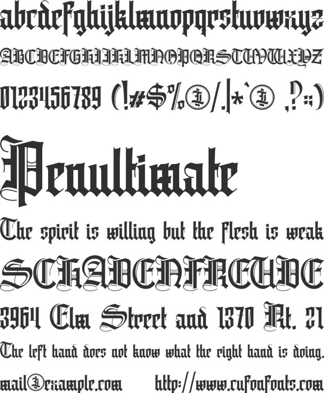 Avexia Personal Use Only font preview