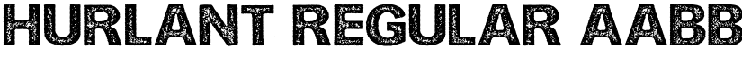 HURLANT Regular font