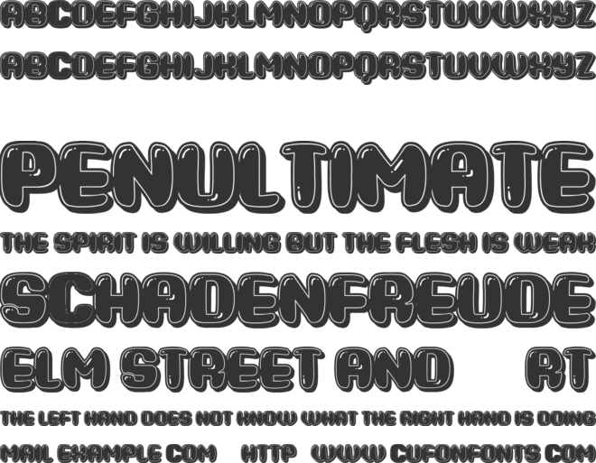 Darixmaq font preview