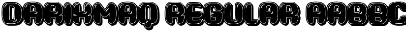 Darixmaq Regular font