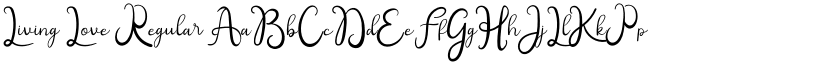 Living Love Regular font