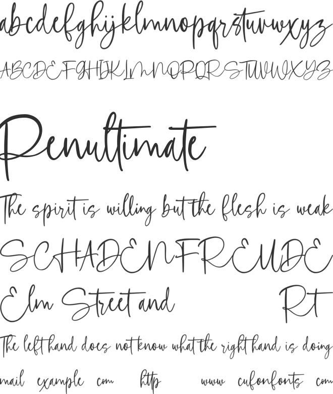 Asterikats Free font preview