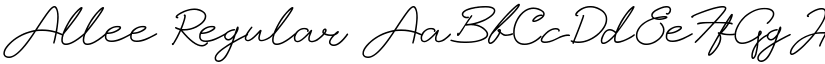 Allee font download