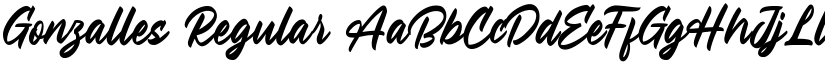 Gonzalles font download