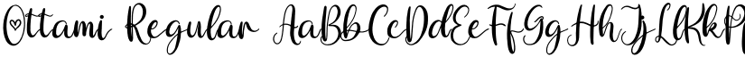 Ottami Regular font