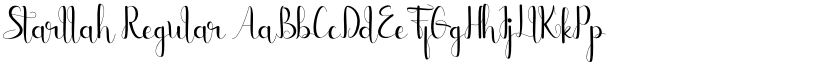 Starllah font download