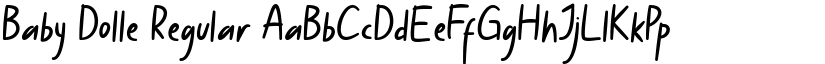 Baby Dolle Regular font