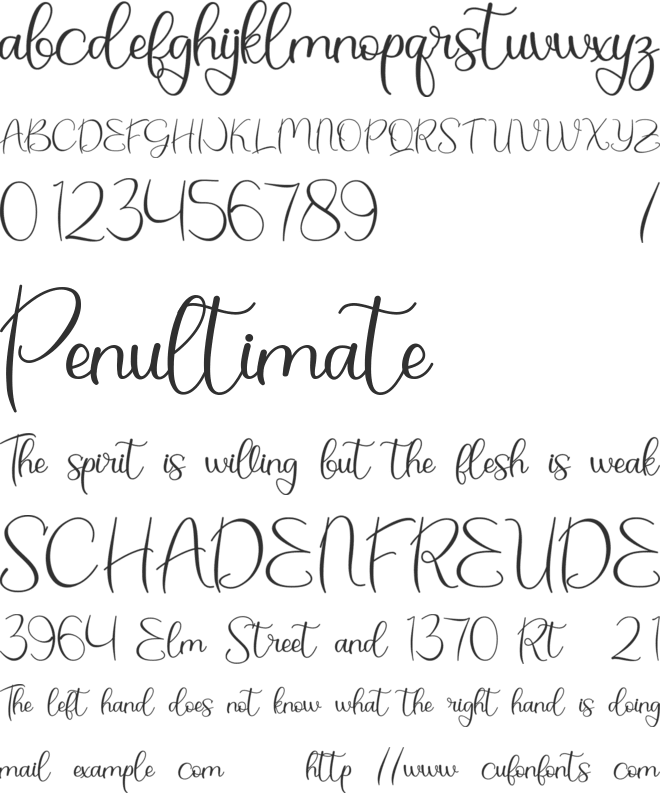 Christmas Bell - Pesonal Use font preview