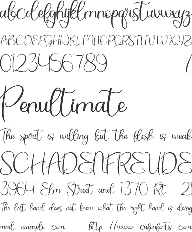 Christmas Bell - Pesonal Use font preview