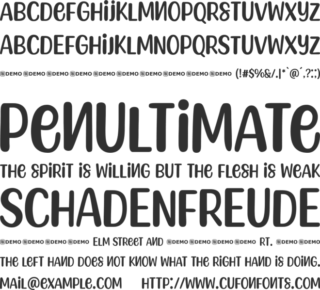 Spiny Lobster font preview