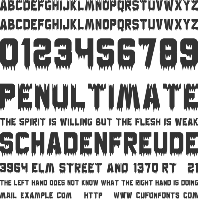 Pumpkin Smile - Personal Use font preview