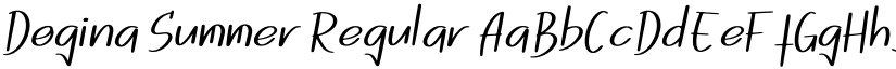Dogina Summer Regular font