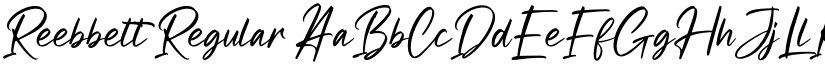 Reebbett font download