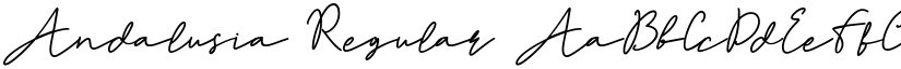 Andalusia font download