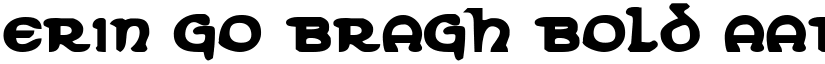 Erin Go Bragh Bold font