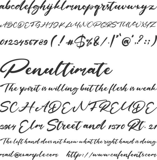 Heroes Fest font preview