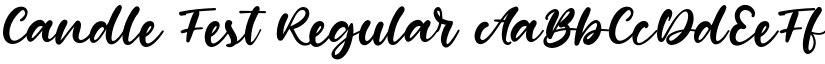 Candle Fest Regular font