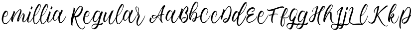 emillia font download