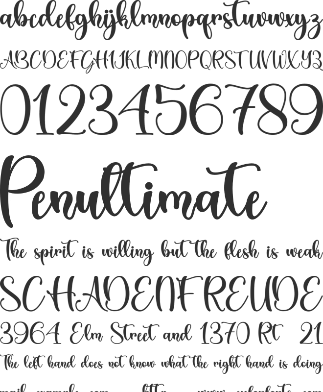 Christmas Cheer - Personal Use font preview