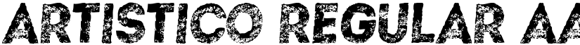 Artistico Regular font