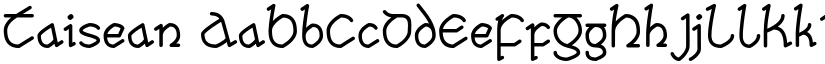 Taisean font