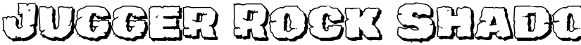 Jugger Rock Shadow Regular font