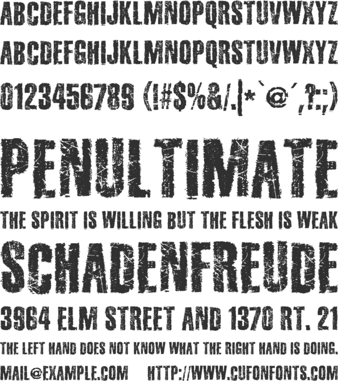 Bad Suabia Swing font preview