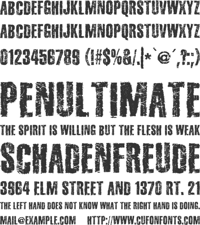 Bad Suabia Swing font preview