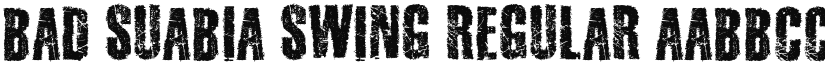 Bad Suabia Swing font download