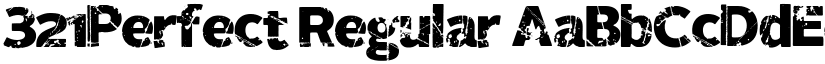 321Perfect Regular font