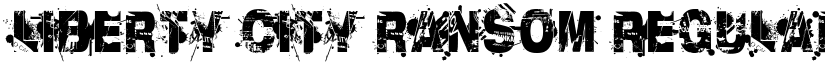 Liberty City Ransom Regular font