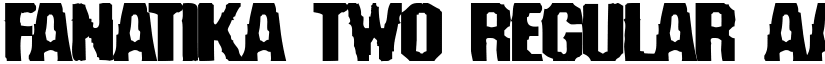 Fanatika Two Regular font