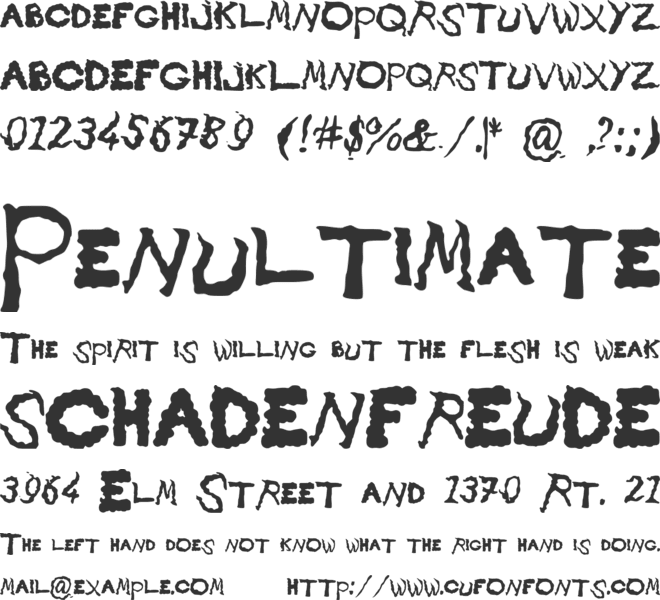 smokycloud font preview