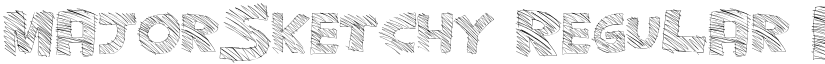 MajorSketchy font download