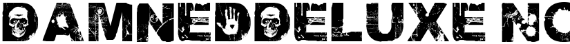 DamnedDeluxe Normal font