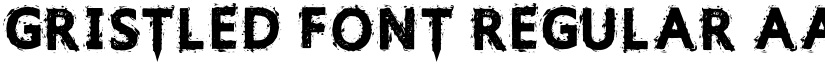 Gristled Font Regular font