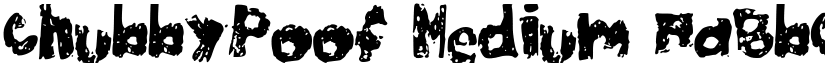 ChubbyPoof Medium font