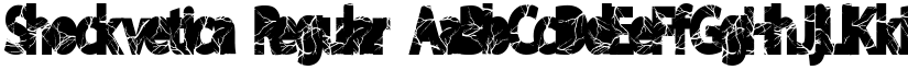 Shockvetica Regular font