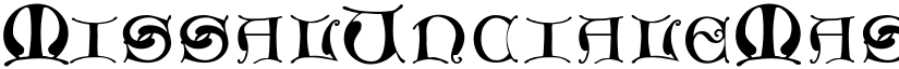 MissalUncialeMaster font