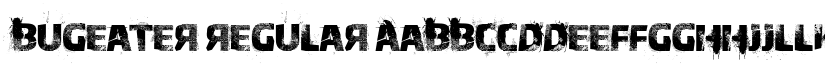Bugeater Regular font