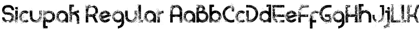 Sicupak font download