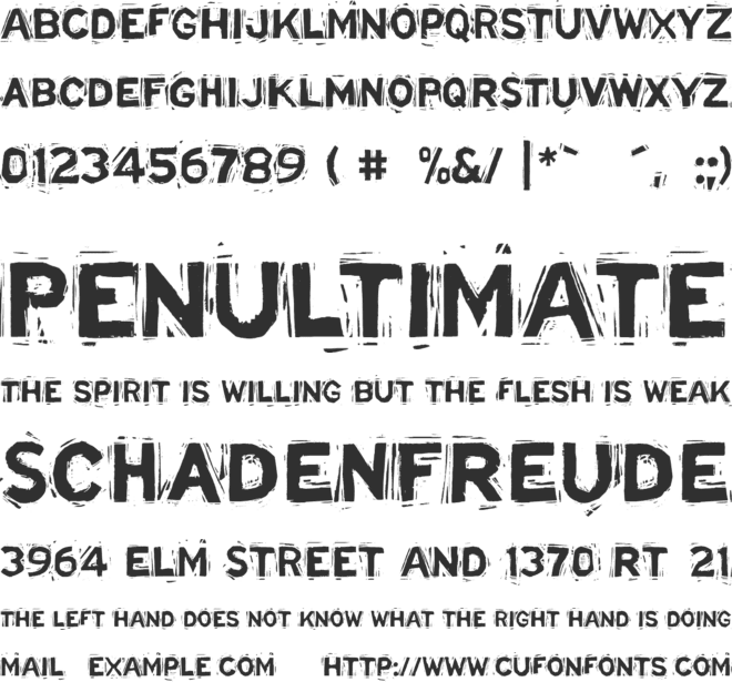 Linostate Demo font preview