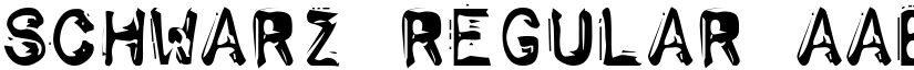 Schwarz Regular font
