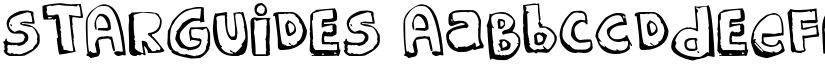 STARGUIDES font
